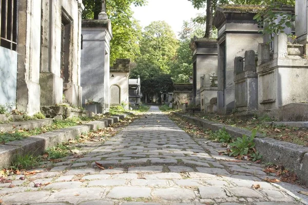 Cemetery Town — Stock Photo, Image