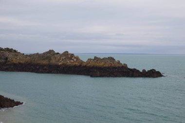 Deniz kıyısının manzarası