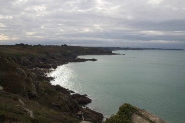 Deniz kıyısının manzarası