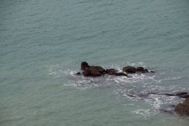 Deniz kıyısının manzarası