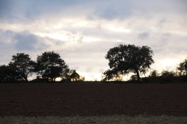 Kırsalda gün batımı