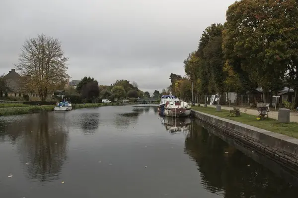 Kanaal Boten Frankrijk — Stockfoto