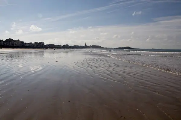 Uitzicht Het Strand — Stockfoto