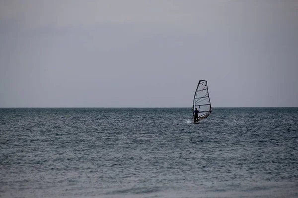 Planche Voile Sur Mer — Photo