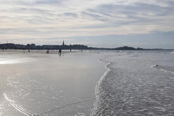 Strand Morgen — Stockfoto