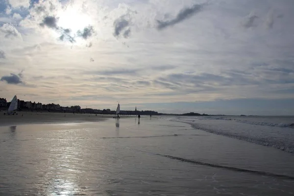 Praia Manhã — Fotografia de Stock