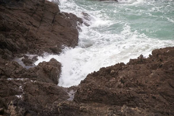 Die Küste Des Atlantischen Ozeans — Stockfoto