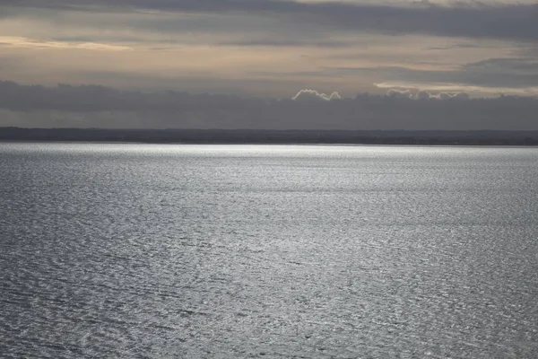 Zonsondergang Boven Zee — Stockfoto