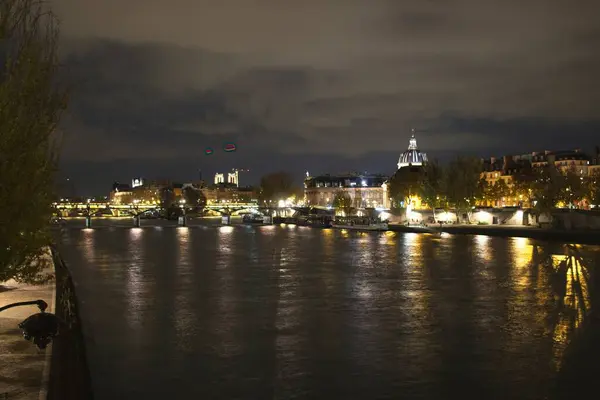 Nattutsikt Över Staden — Stockfoto