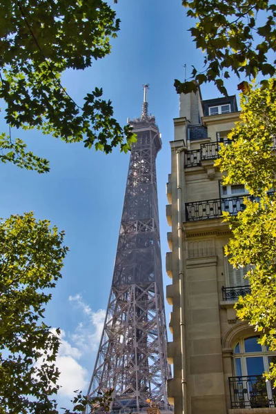 Uitzicht Eiffeltoren — Stockfoto