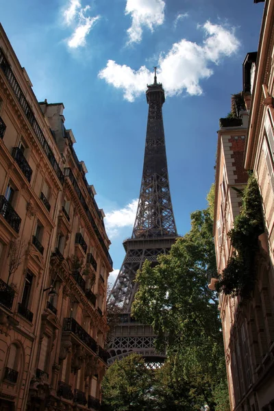 Uitzicht Eiffeltoren — Stockfoto