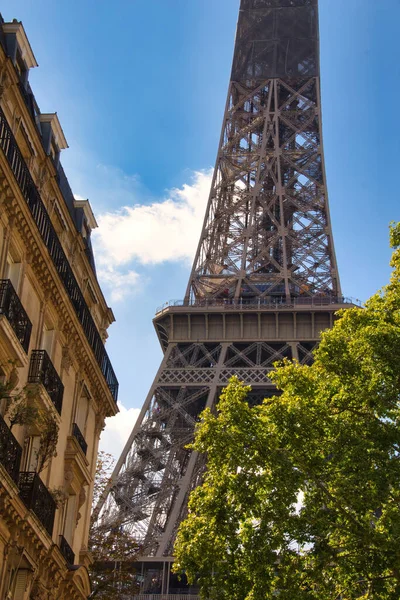 Uitzicht Eiffeltoren — Stockfoto