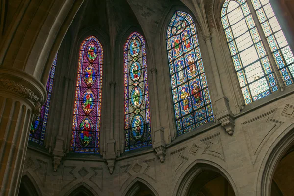 Innenraum Der Kirche Saint Germain — Stockfoto