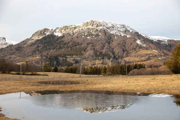 Montagne Innevate Inverno — Foto Stock