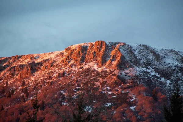 Montagnes Enneigées Hiver — Photo