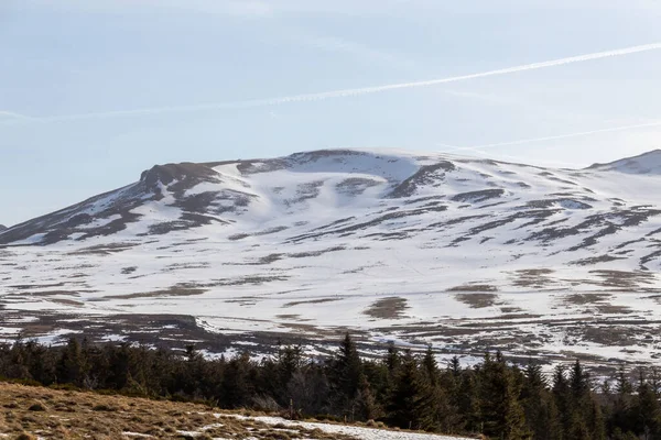 Matin Brumeux Dans Les Montagnes — Photo