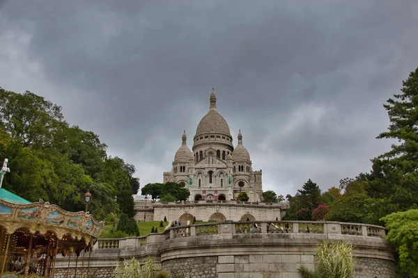 Sacre Coeur Βασιλική Της Πόλης — Φωτογραφία Αρχείου