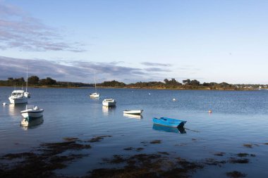 Nehir kıyısının manzarası