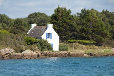 Şehirdeki nehir manzarası
