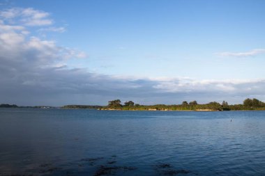 Deniz kıyısının manzarası