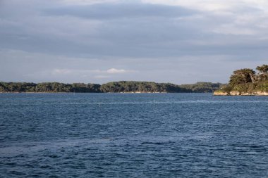 Deniz kıyısının manzarası