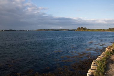 Deniz kıyısının manzarası