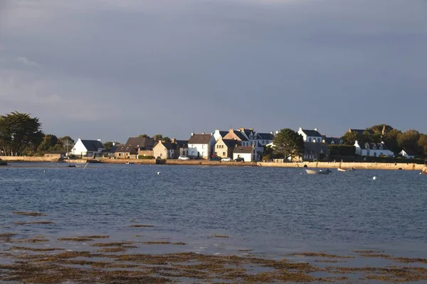 Kilátás Nyílik Tengerre Strand — Stock Fotó