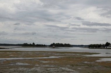 Sabahları kumsalda.