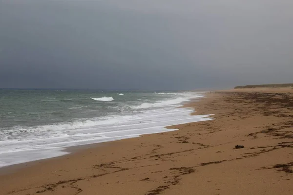 Strand Morgen — Stockfoto