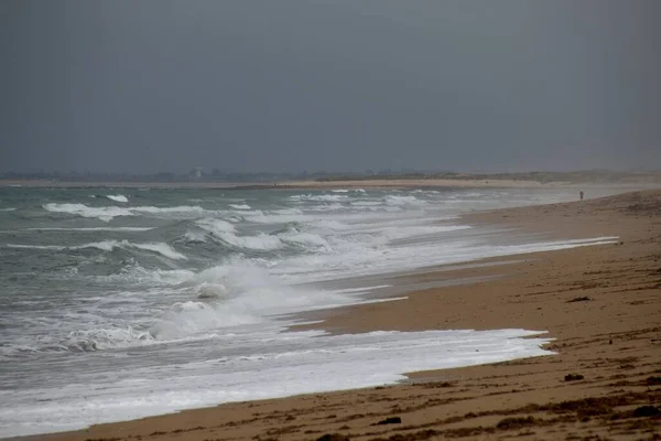 Stranden Morgonen — Stockfoto