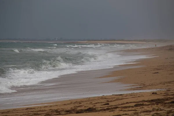 Stranden Morgonen — Stockfoto