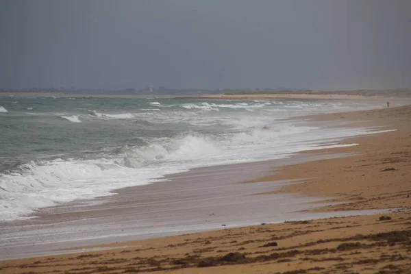 Stranden Morgonen — Stockfoto