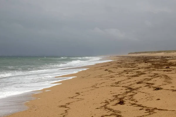 Stranden Morgonen — Stockfoto