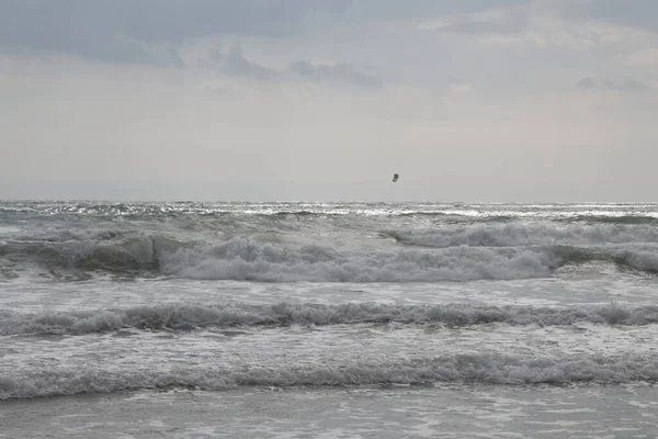 Kite Surf Océano Atlántico — Foto de Stock
