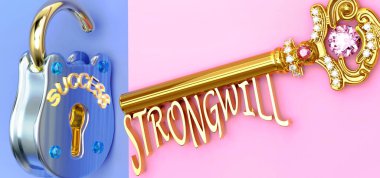 Güçlü irade başarının anahtarıdır. İş, iş, aile ya da hayatta kazanmak için güçlü iradeye odaklanmanız gerekir. Zaferlere giden kapıları açar ve gerçekten istediğinizi elde edersiniz.