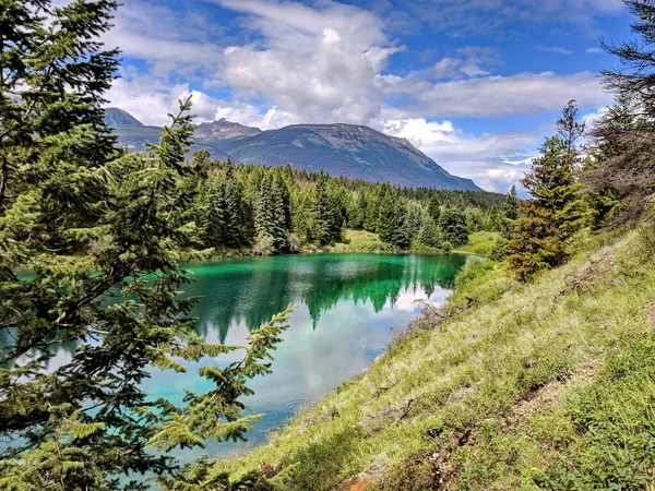 Jasper Ulusal Parkı Ndaki Beş Göller Vadisi Alberta Kanada — Stok fotoğraf