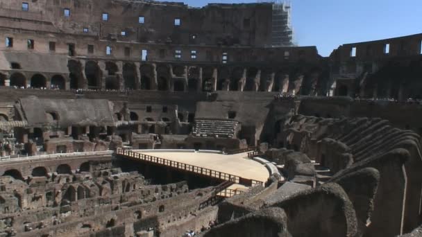Róma Olaszország 2015 Szeptember Video Colosseum Rome Olaszország — Stock videók