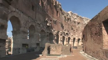 Roma, İtalya, 9 Eylül 2015: Roma, İtalya 'da Kolezyum' un Videosu