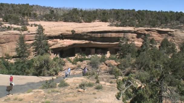 Colorado Estados Unidos Junio 2013 Vídeo Del Cliff Palace Mesa — Vídeo de stock