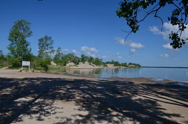 Prince Edward County Ontario Canada July 2022 People Enjoy Dunes — Stock Photo, Image