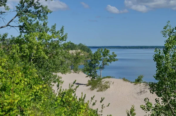 Dunes Beach Sand Dunes Sandbanks Provincial Park Ontario Canada Sandbanks — Photo