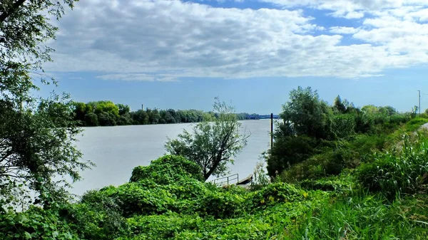 River Delta Italy Picture Taken September 2015 2022 Water Levels — Fotografia de Stock