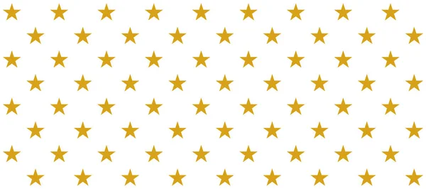 White Background Banner Stars Orange Color — Stock Photo, Image