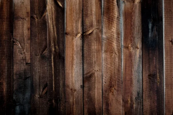 Texture Fond Rustique Bois Foncé Avec Vieilles Planches — Photo
