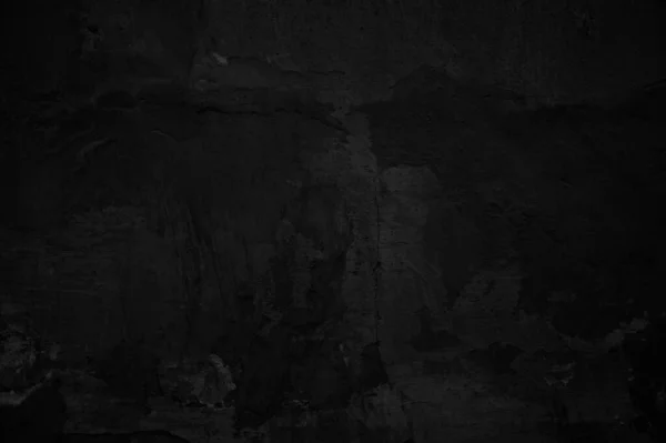 Текстура Темно Черной Бетонной Стены Копировальным Пространством — стоковое фото