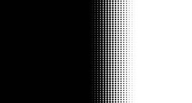 Beyaz renge geçiş yapan siyah arkaplan - Gradyan noktalar dokusu