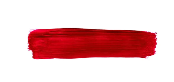 Ταινία Πινέλου Κόκκινο Χρώμα Πρότυπο Φόντου — Φωτογραφία Αρχείου