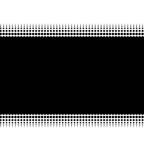 Черная Полоса Градиентными Точками — стоковое фото