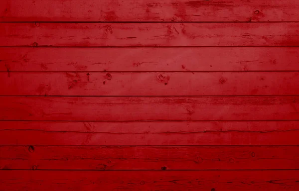 Old Red Wood Planks Background — Stock Photo, Image