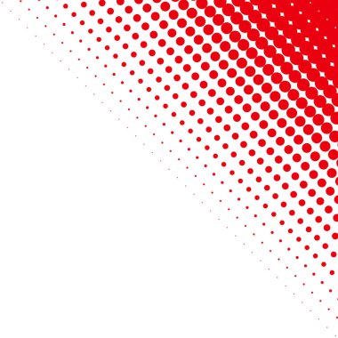 Çapraz eğimli noktalı arkaplan pankartı kırmızı ve beyaz şablon